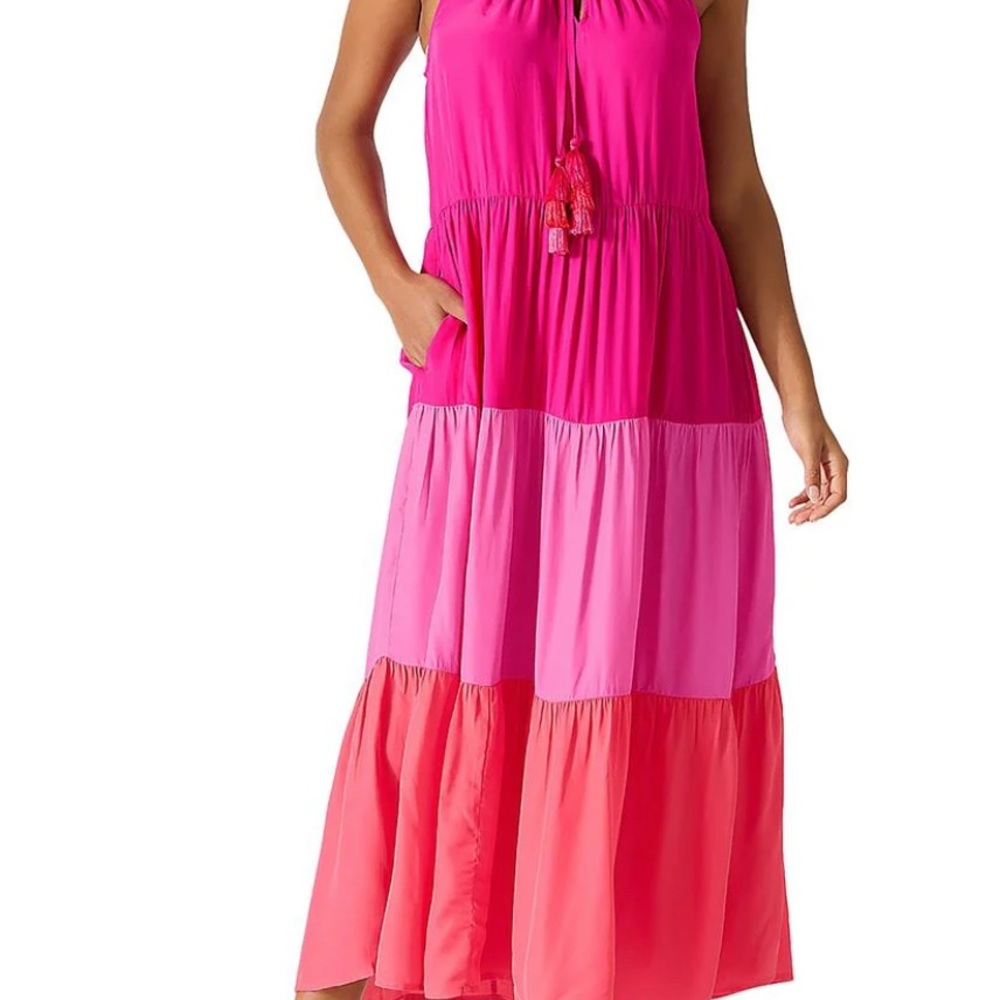 Tommy Bahama Color block mid tiered